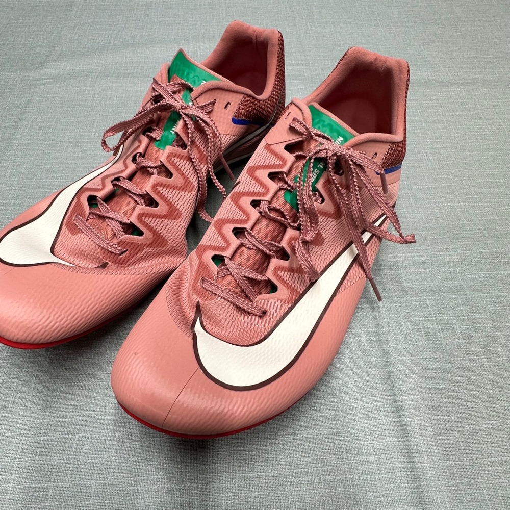 Nike Zoom Rival Sprint Track Spikes Red Stardust HQ2061-600 Mens 14 Womens 15.5
